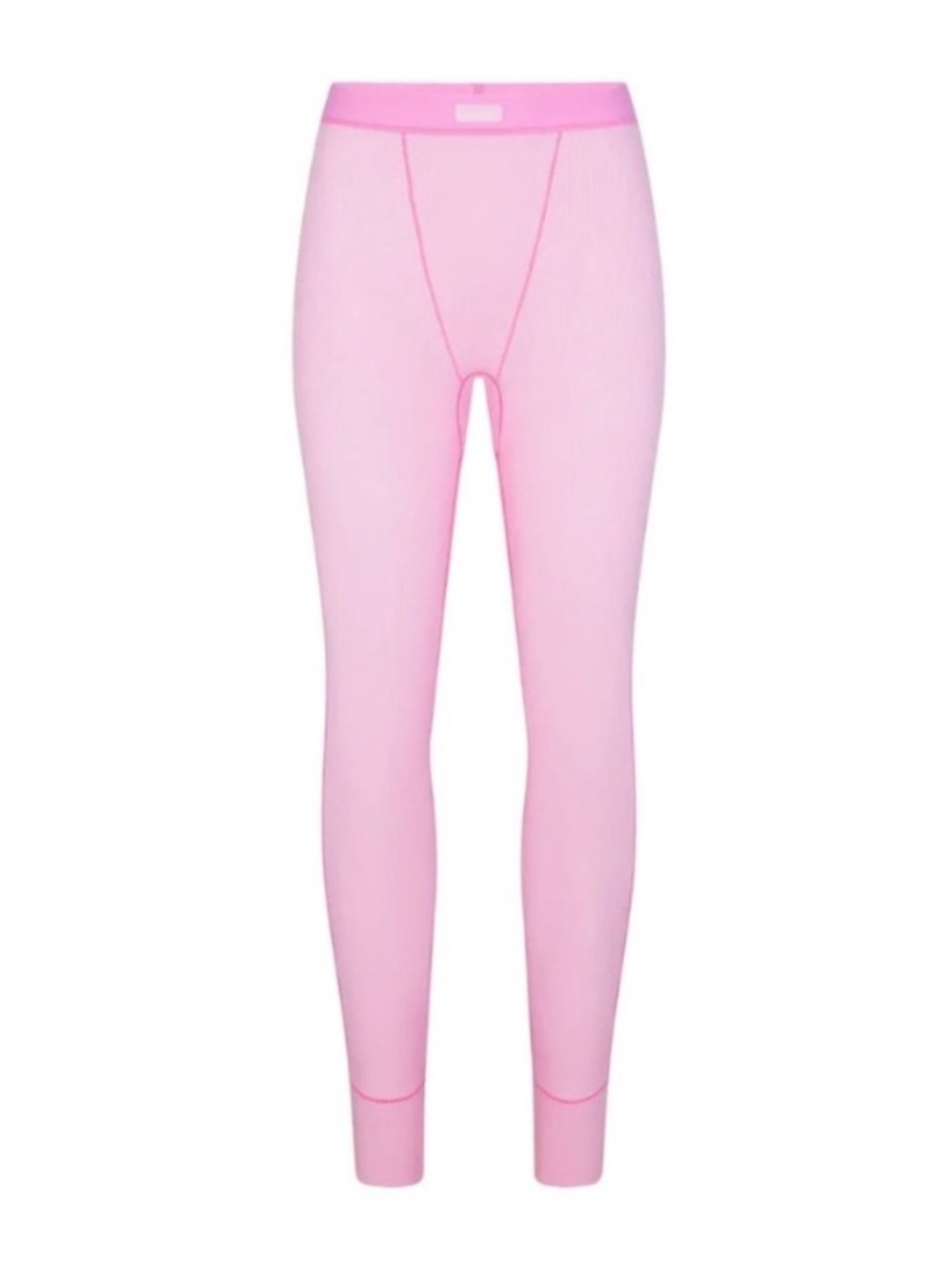 RARE skims "bubblegum" cotton rib leggings